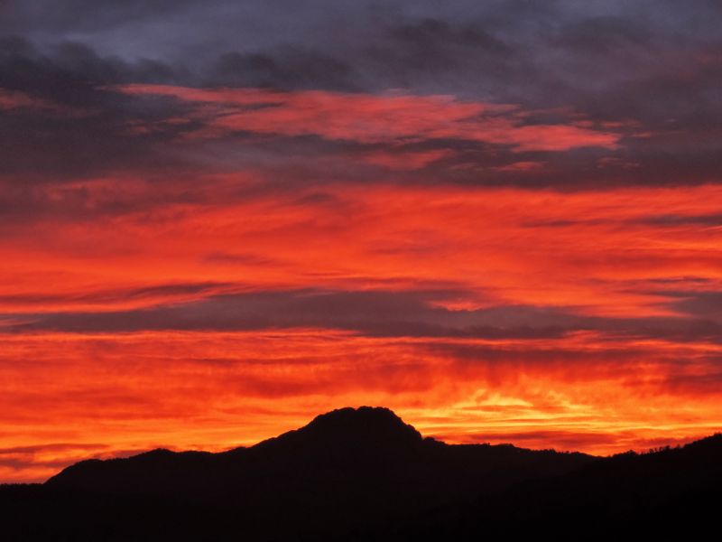 Tramonti tra monti